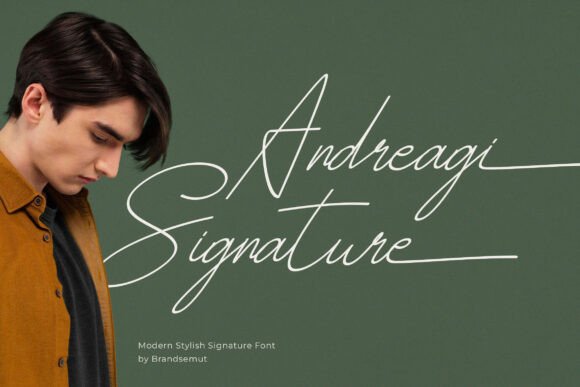 Andreagi Signature Font: A Beautiful Script for Digital Design