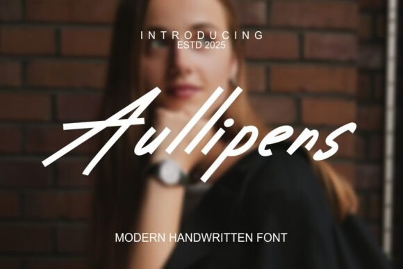Aullipens: A Font That Elevates Your Brand Story