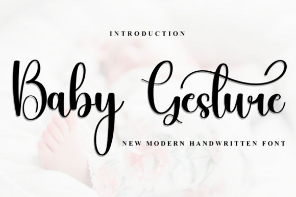 Baby Gesture Font Review: A Designer’s Perspective on Elegance and Use