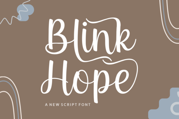 Blink Hope: A Heartfelt Font for Your Brand's Story