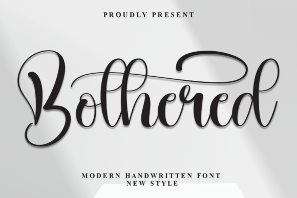 Bothered Font: A Playful Typeface for Memorable Marketing