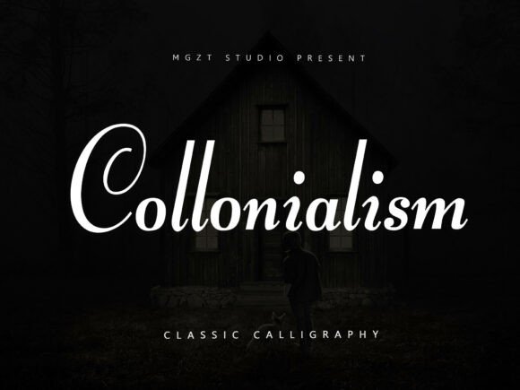 Collonialism Typeface: A Timeless Font for Digital Design