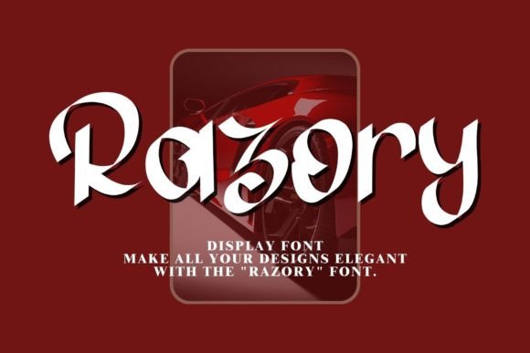 Elevate Your Brand with the Razory Font