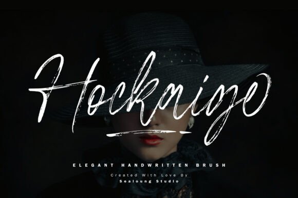 Hockaige: A Refined Handwritten Font for Editorial Elegance