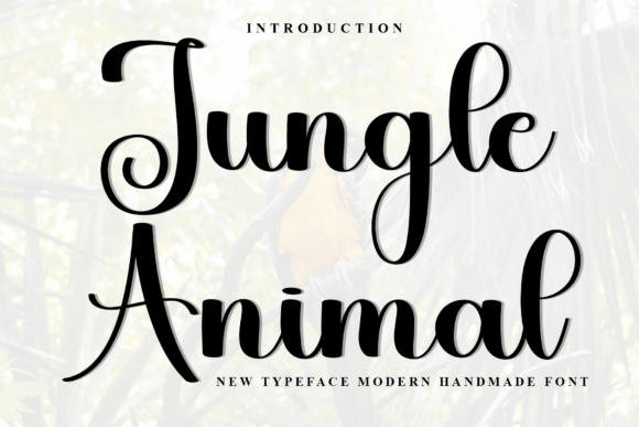 Jungle Animal Font: A Handwritten Typeface for Memorable Marketing