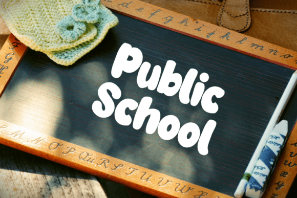Public School Font: A Modern Typeface for Digital Design