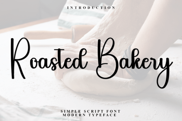 Roasted Bakery: A Handwritten Font for Modern Web Design