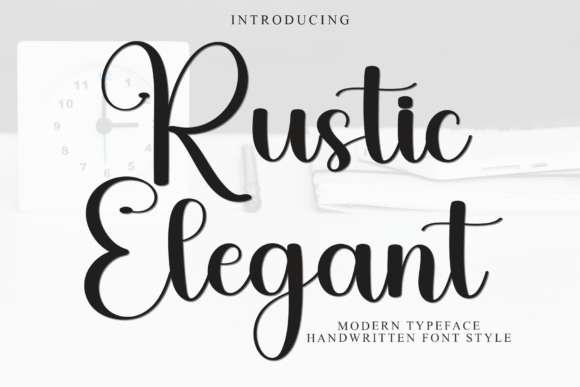 Rustic Elegant: A Typeface That Adds Warmth to Your Editorial Design