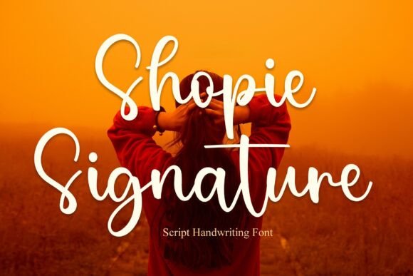Shopie Signature Font for Professional Branding