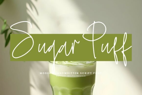 Sugar Puff Font: A Soft Script for Creative Makers