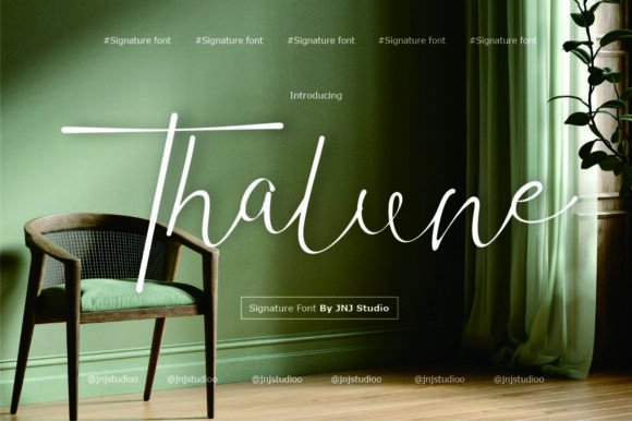 Thalune: The Script Font That Elevates Your Campaign’s Message