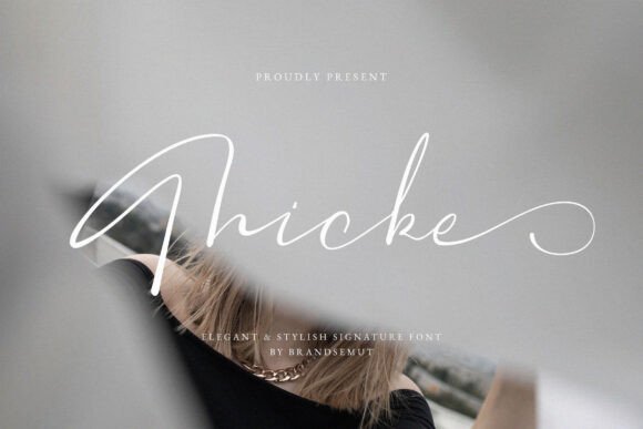 Thicke: A Signature Font for Crafting Elegance