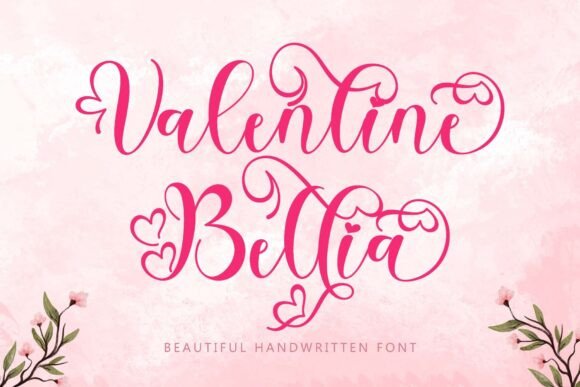 Valentine Bellia: A Script Font with Heartfelt Versatility
