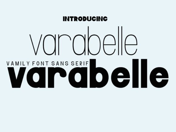 Varabelle: A Premium Sans Serif Typeface for Strong Brand Campaigns